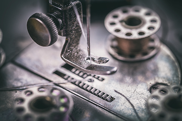 Image showing Sewing machine presser foot