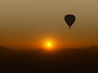 Image showing hot air balloon