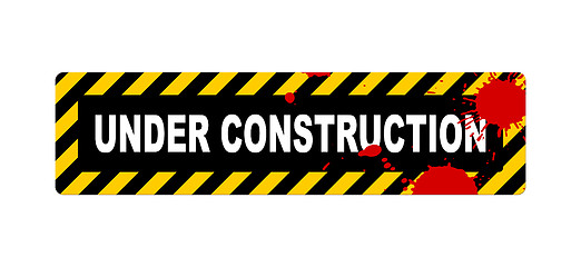 Image showing under construction sign