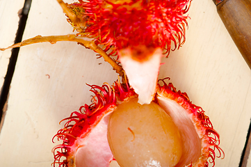 Image showing fresh rambutan fruits