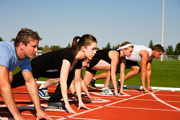 Image showing Starting Line