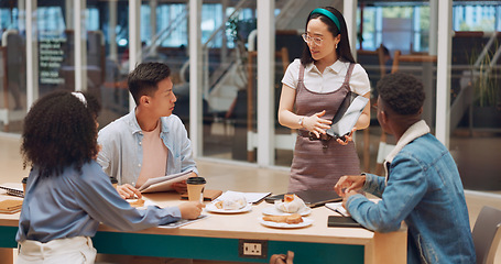 Image showing Business, team and applause for celebration, corporate deal and marketing campaign in modern office. Staff, teamwork and clapping for group project, target achievement and goal for collaboration.