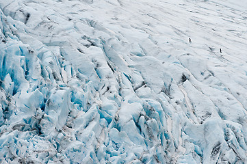 Image showing Climbers on ice