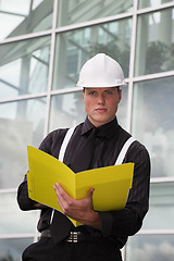 Image showing Engineer at Work