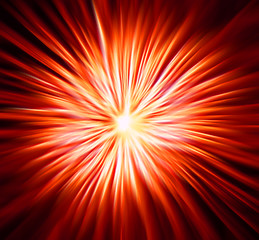 Image showing abstract explosion background