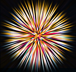 Image showing abstract explosion background