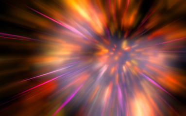 Image showing abstract explosion background