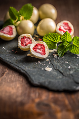 Image showing Dried strawberry