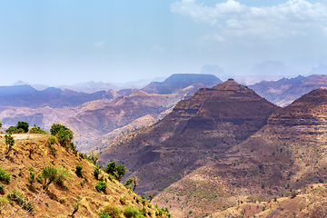 Image showing Semien or Simien Mountains, Ethiopia