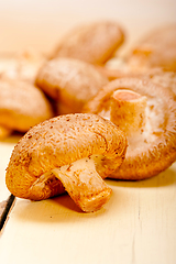 Image showing shiitake mushrooms