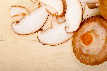 Image showing shiitake mushrooms