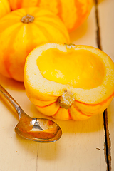 Image showing fresh yellow pumpkin