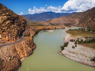 Image showing Chuysky tract in Altai Republic