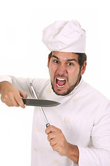 Image showing Mad chef