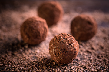 Image showing Truffle chocolate candies