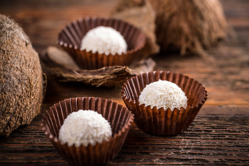 Image showing White chocolate candy