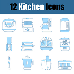 Image showing Kitchen Icon Set