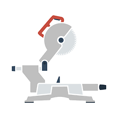 Image showing Circular End Saw Icon