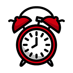 Image showing Icon Of Alarm Clock
