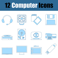 Image showing Computer Icon Set