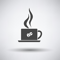 Image showing Smoking Cofee Cup Icon