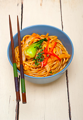 Image showing hand pulled ramen noodles