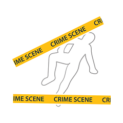 Image showing Crime Scene Icon