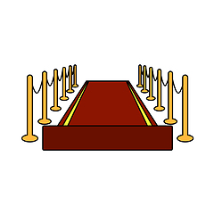 Image showing Red Carpet Icon