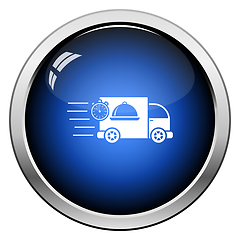 Image showing Fast Food Delivery Car Icon