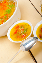 Image showing Syrian barley broth soup Aleppo style