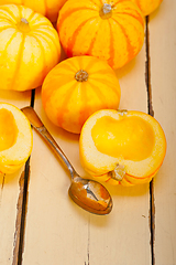 Image showing fresh yellow pumpkin