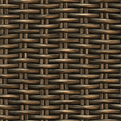 Image showing braided wicker background