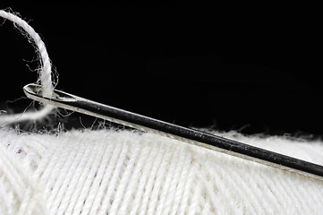 Image showing needle and thread