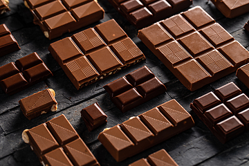 Image showing Sweet tasty milk chocolate