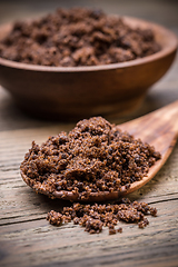 Image showing Muscovado brown sugar