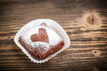 Image showing Chocolate brownie