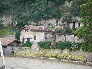 Image showing Building at the Beach