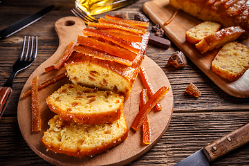 Image showing Delicious fruit cake