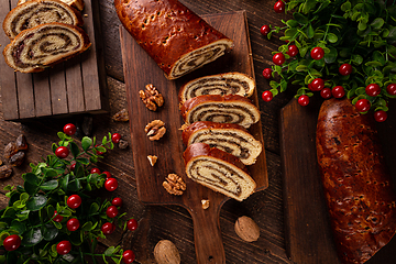 Image showing Traditional Hungarian folk cake