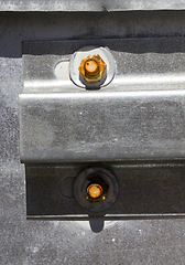 Image showing metal parts and racks