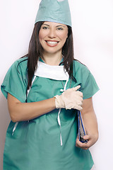 Image showing Nurse in hospital uniform