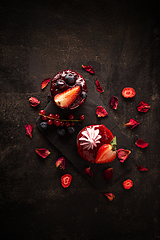 Image showing Sweet dessert composition