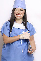 Image showing Nurse in hospital uniform