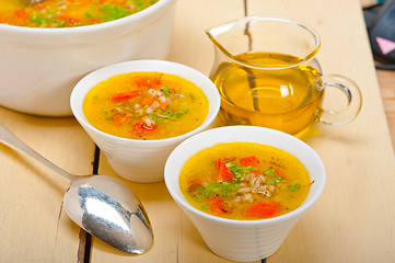 Image showing Syrian barley broth soup Aleppo style