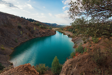 Image showing Blue lake in Altai