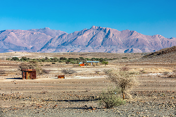 Image showing Traditional african house, Erongo Namibia