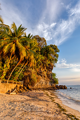 Image showing Sunset on Nosy Be island in Madagascar