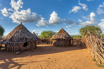Image showing Hamar Village, South Ethiopia, Africa