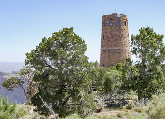 Image showing tower at the Grand Canyon in Arizona