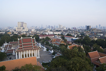 Image showing Bangkok in the evening